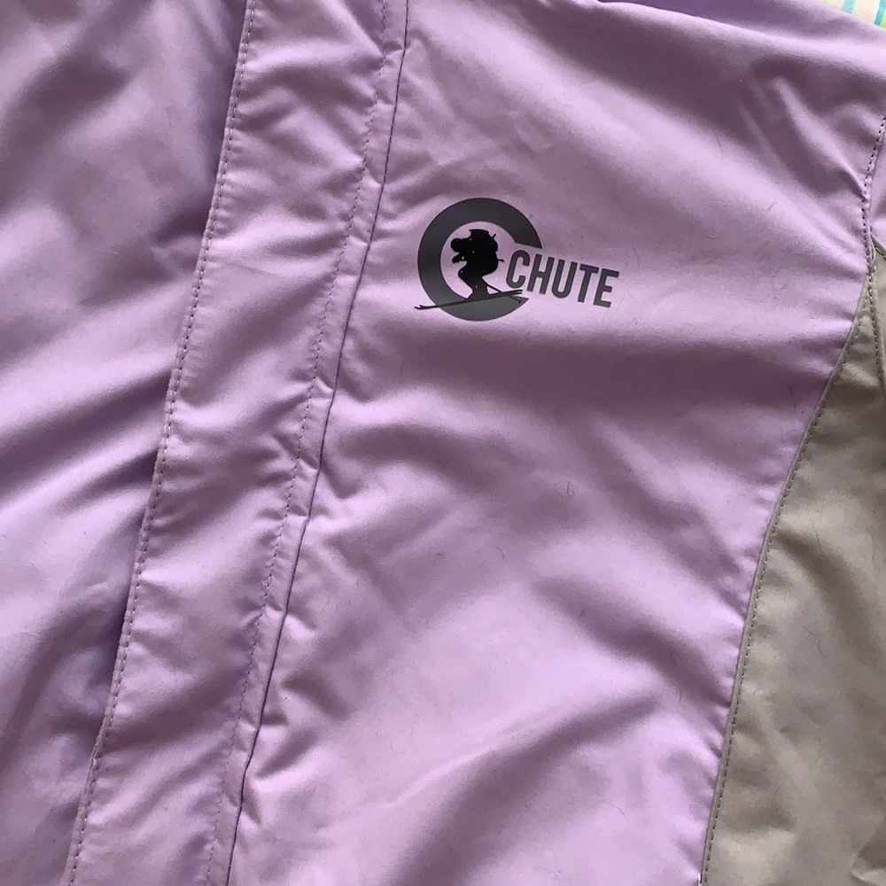 CHUTE | Purple hooded winter cosy snow jacket - Picture 7 of 9